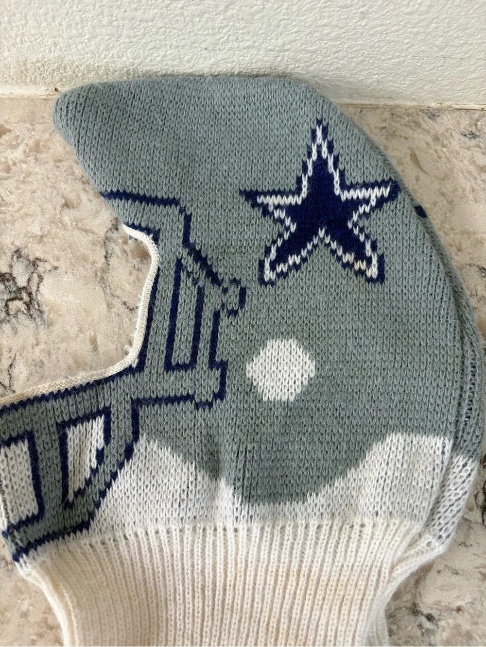 Vintage Kids Dallas Cowboys Face Covering/Hat